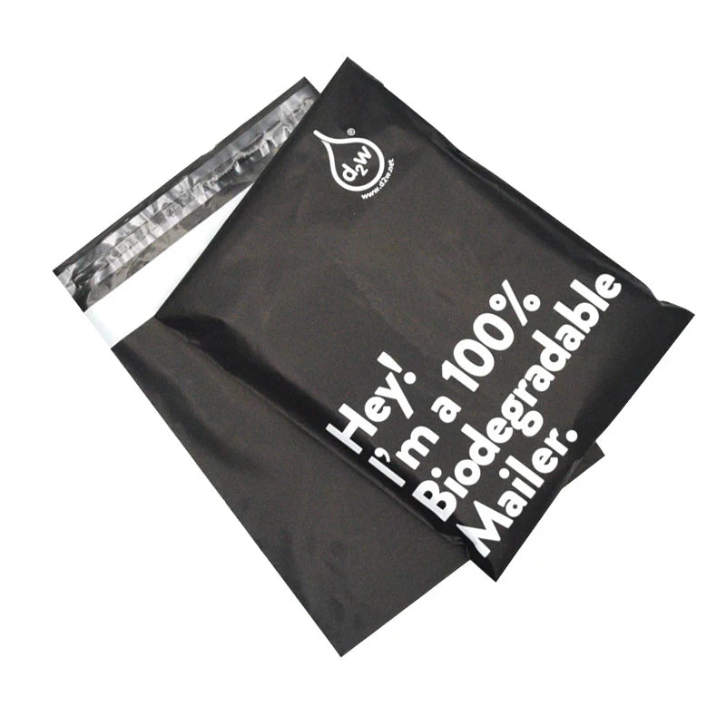 Eco-Friendly Compostable Waterproof and Tear-Proof Postal Mailing Bags Poly Mailers for Underwear Biodegradable