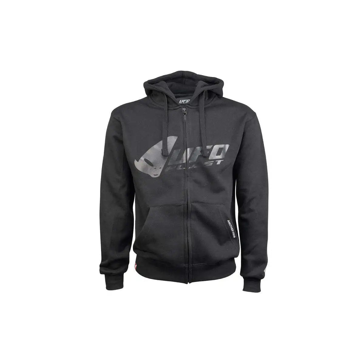 Black Motorcycle & Auto Racing Hoodie Made in Italy