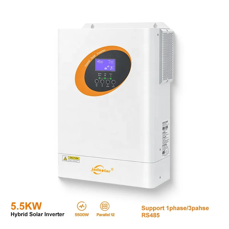 Jsdsolar Off Grid Split Phase MPPT Controller Hybrid Solar Inverter 10000W 5500W