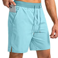 Custom Men's Sporty Quick Dry Beach Shorts Polyester Spandex Color Block Surfing Board Swimming Trunks Mid Anti-Wrinkle Back