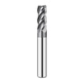 Solid Carbide High Precision 4 Flute Flat End Mill Square End Mill Stainless Steel Coating Metal Working Milling Cutter