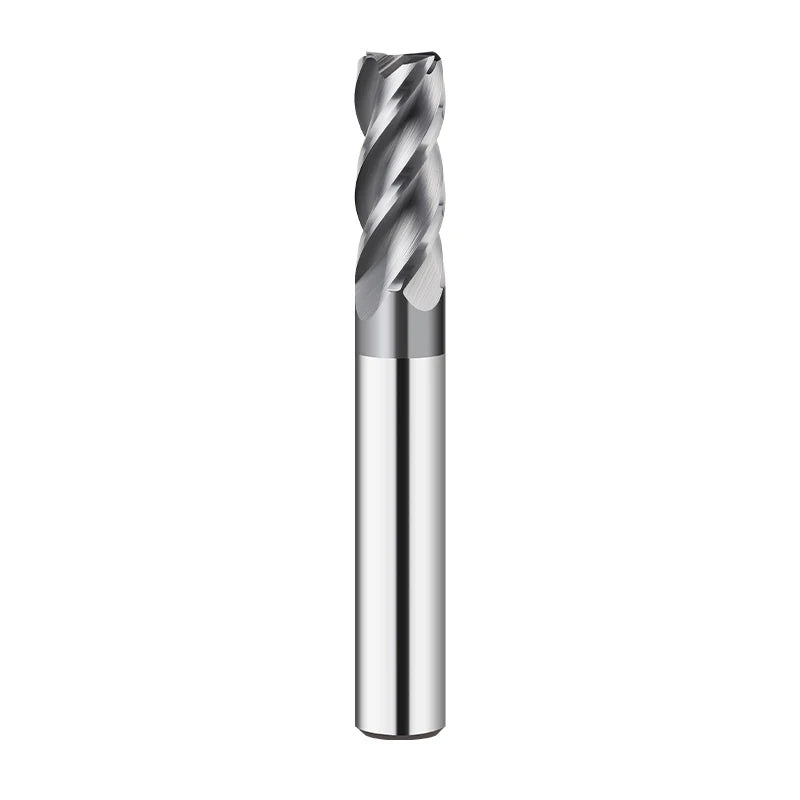 Solid Carbide High Precision 4 Flute Flat End Mill Square End Mill Stainless Steel Coating Metal Working Milling Cutter