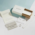 Wholesale Custom Rigid Slider Box Card Pouch Bag Gifts Packaging Box Set for Pendant Necklace Ring Earrings Luxury Jewelry Boxes