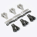 Meetee KY2127 High-grade Alloy Buttons Suit Jacket Clothing Hook Sewing Accessories Hand-sewn Waist Buckle