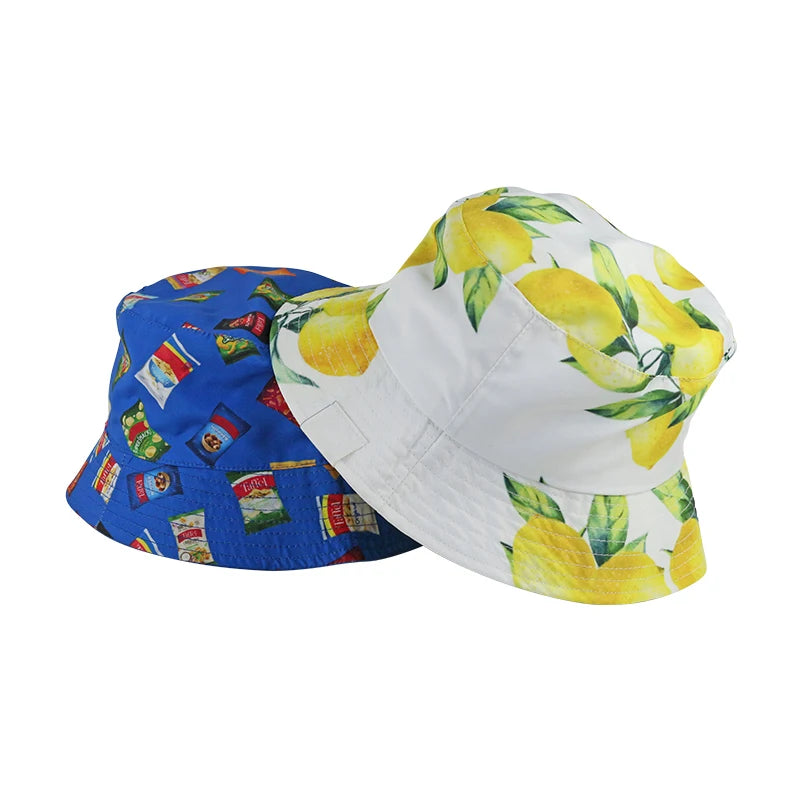 Kimtex Designer 100% Cotton Floral Print Fisherman Hat Custom Printed Cotton Bucket Hat