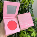 Private Label High Pigment Long Lasting Contour Highlight Blush Palette Cruelty Free Vegan Single Blush Palette