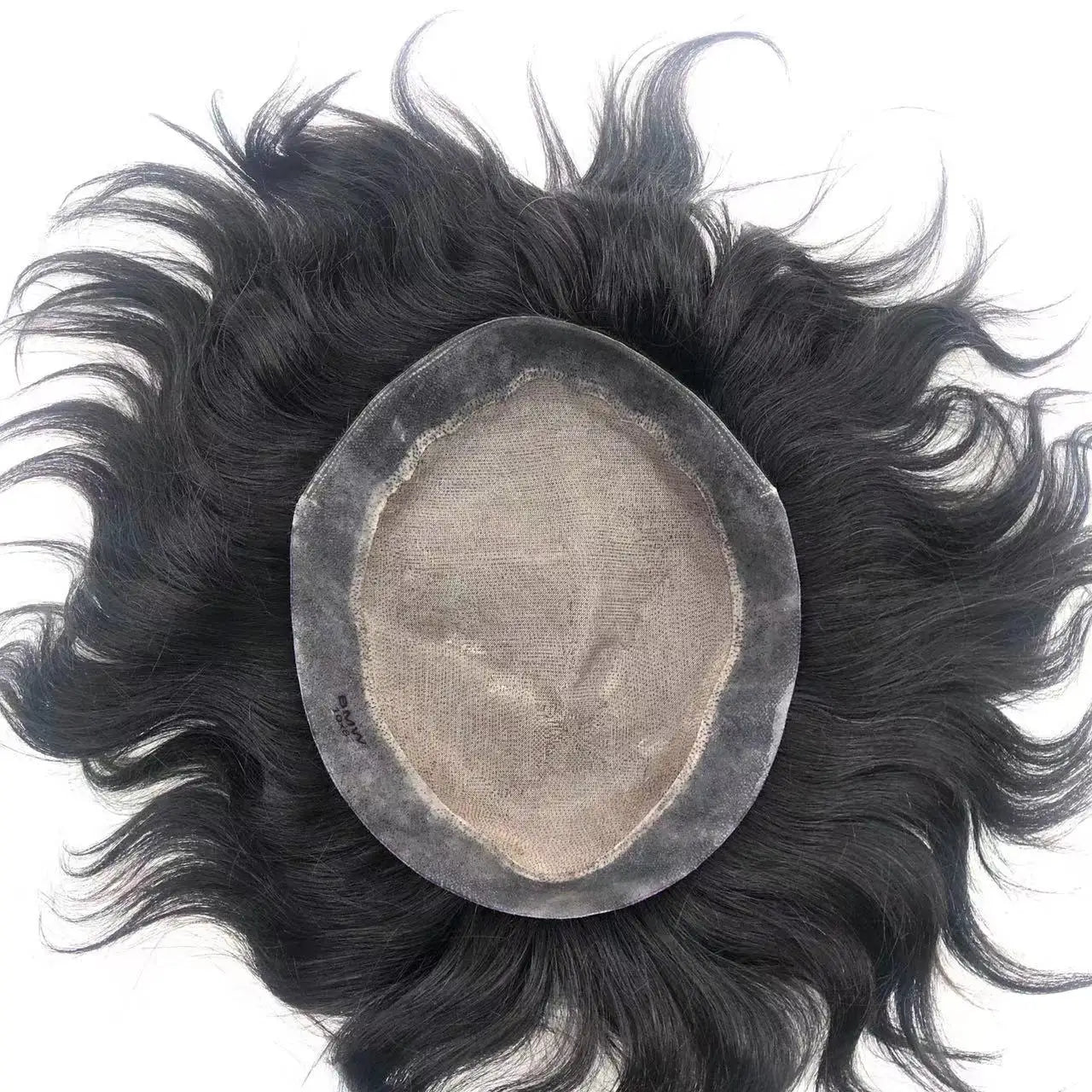 AU Wholesale Ready to Ship 100 Straight Human Hair Men Natural Hand-made Lace Base Men Toupee