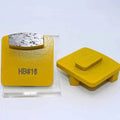 Metal Bond Single Oval Segments Diamonds Grinding Block Concrete Floor Grinding Disc Diamond Grinding Tools Grinding Block