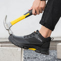 GUYISA Brand Yellow Decorative Anti-smash and Anti-puncture Classic Series Working Safety Shoes