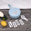 Hand Operated Held Manual 12 in 1 Vegetable Onion Dicer Food Slicer Mandoline Veggie Chopper Chopper Cutter