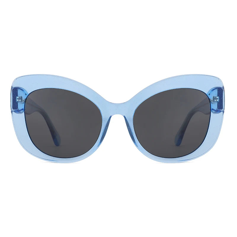 2024 Hot Selling Pink Purple Glasses Sunglasses Women Big Gafas De Sol Sun Sunglasses
