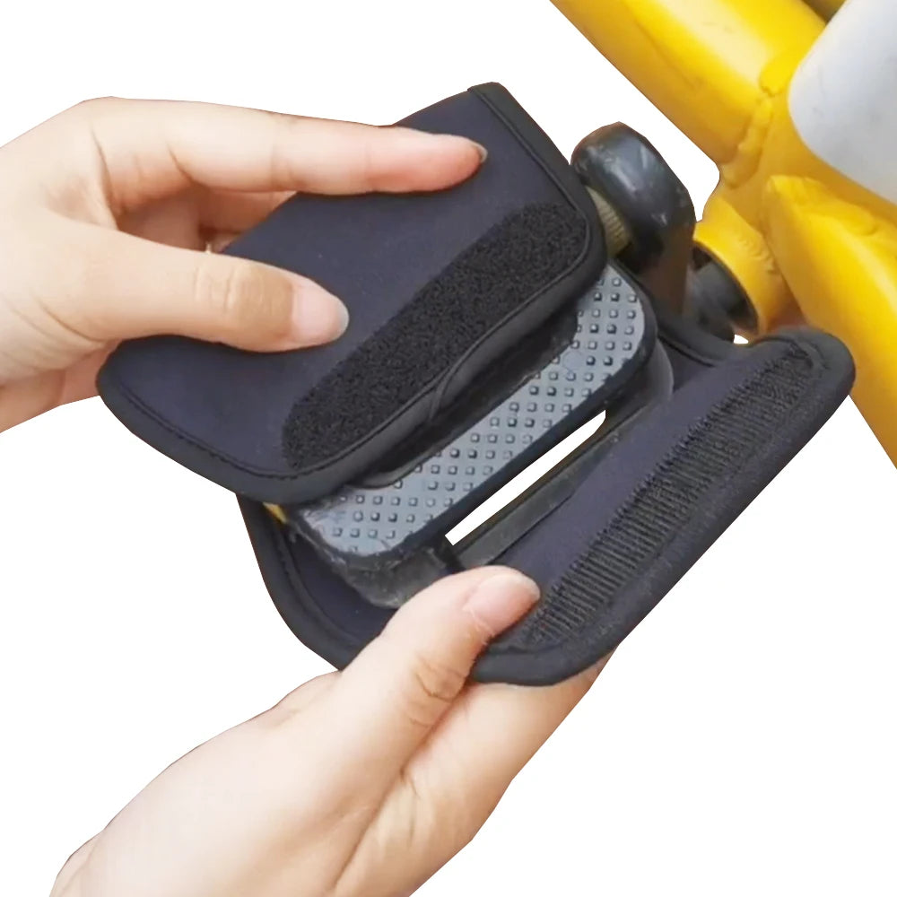 Customized Bicycle Pedal Sleeves Cushion Case Neoprene Bike Pedal Covers for Bike Pedal Protection Against Damages and Scratches