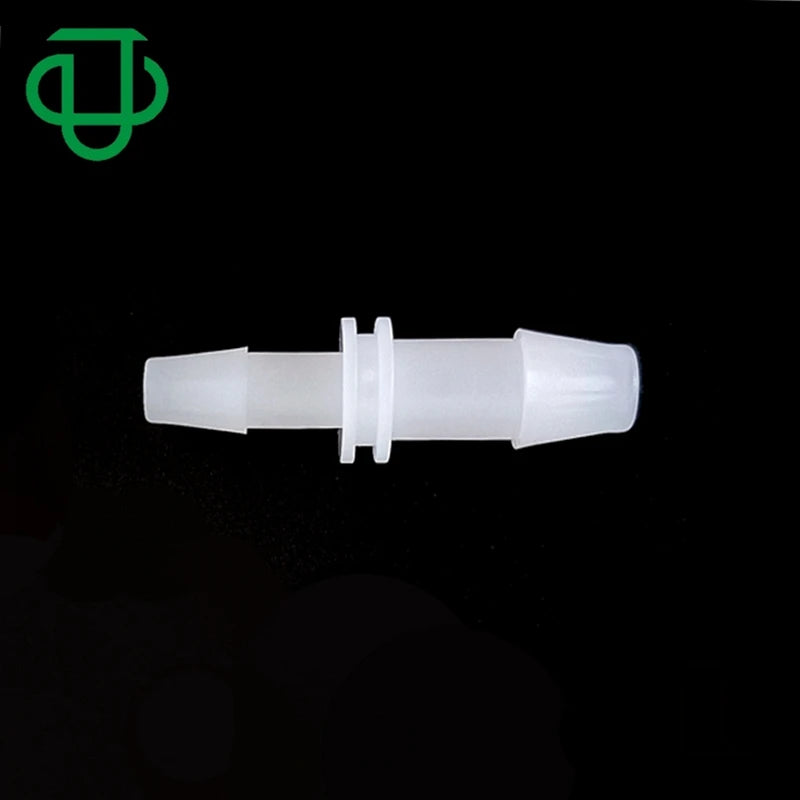 JU PVDF Ozone 1/4" to 3/16" Barbed Reducing Connector 2 Way Reducer Straight Through Reduction Tube Fitting