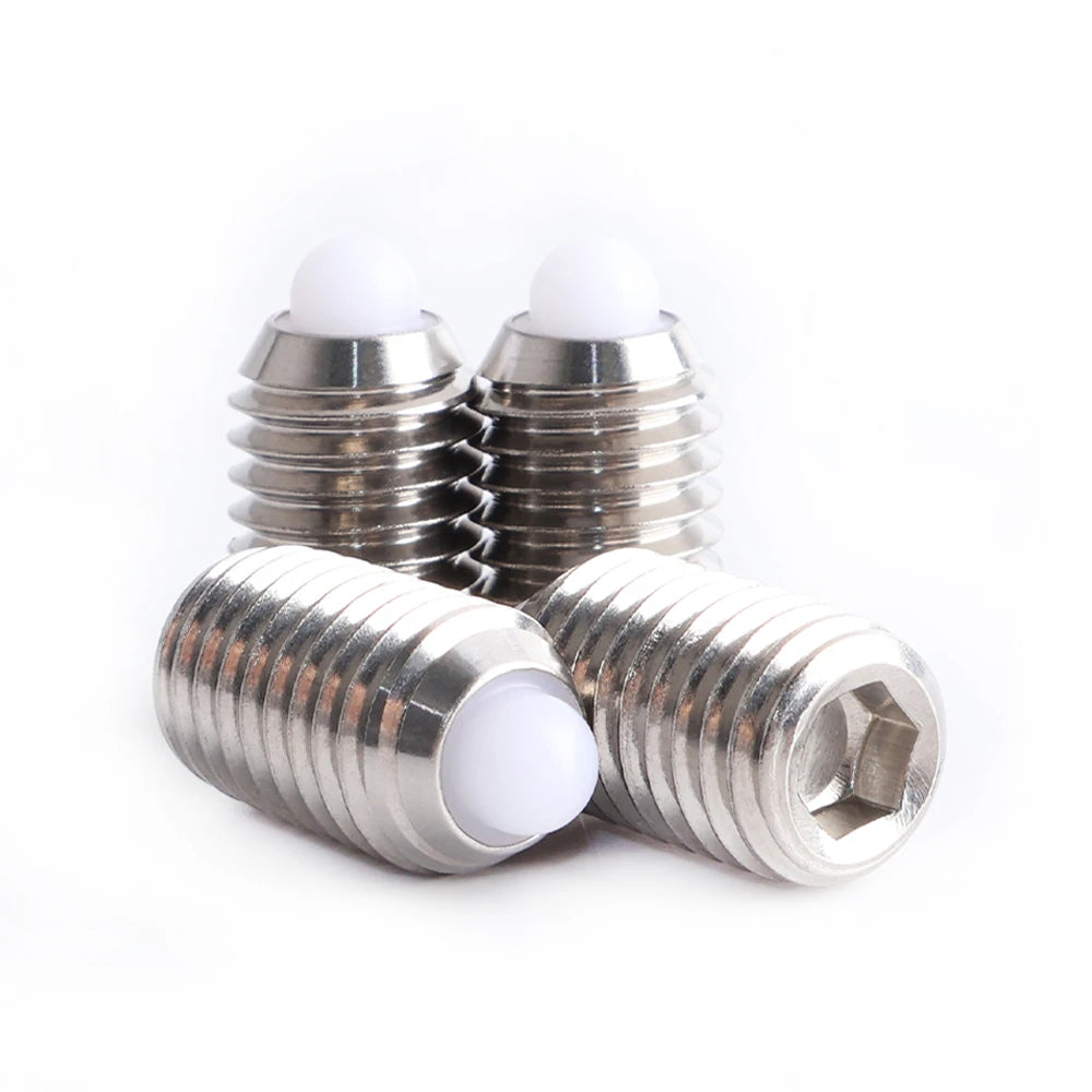 Factory Outlet Large Stock ISO Standard 304 Stainless Steel Polyacetal Spring Pin with Hex Wrench Hole Metric Measurement System
