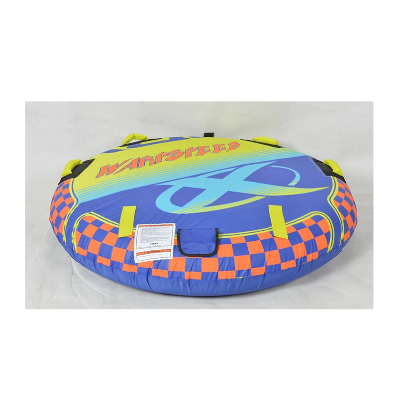 Outdoor Inflatable PVC Water Towable Tube for 1 Person Ready to Ship for Wakeboarding and Ski Sports