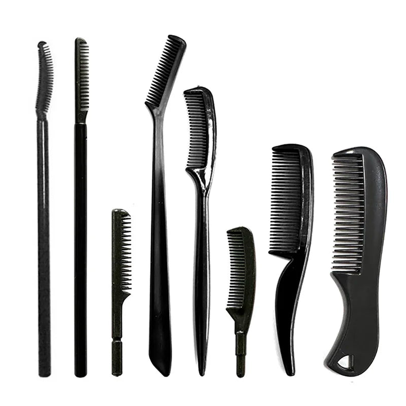 Disposable Mini Eyelash Eyebrow Beard Comb Brush Is Pocketable