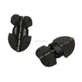 Factory Supply 29 X 20 X 0.55mm Black Strong Metal Spring Hinge with Claws for Wooden Box