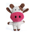 Wholesale Nontoxic Plush Cow Pet Dog Toys for Dogs and Cats