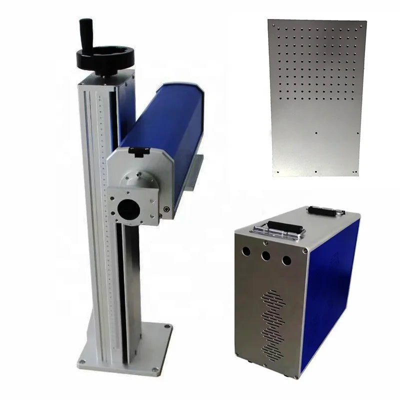 Economic 500mm Lift Column Optic Path Power Box Worktable Platform for DIY Fiber Laser Marking Machine