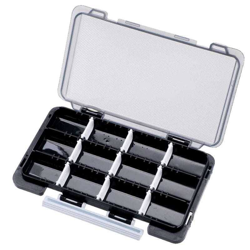 WEIHE Black Blue Orange Fly Fishing Hooks Storage Box Fly Bait Fishing Case Fishing Tackle Box