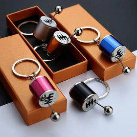 Custom Logo Gear Shift Keychain Auto Part Gear Box Car Keychain