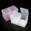 Manicure Storage Case Lint-Free Nail Polish Remover Wipes Empty Container for Nail Paint Cleaner Wipes Featuring Plastic Handle