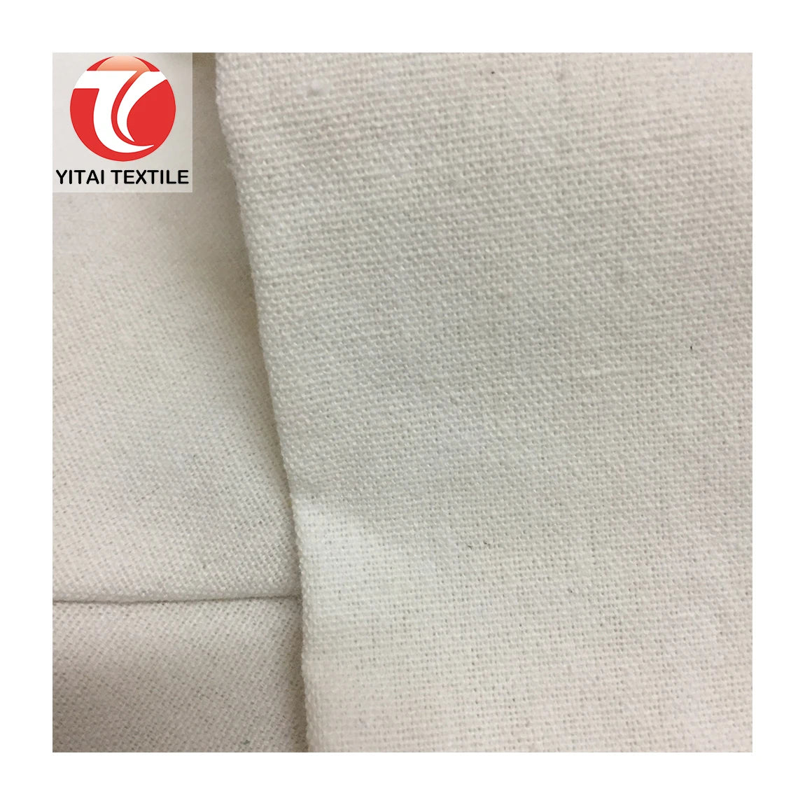 Natural White 6oz 6 oz Polyester Cotton Canvas Fabric for Tent Shoes Bags Making