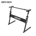 Factory Direct Foldable Durable Adjustable Height 54-82cm Z-Shape Keyboard Piano Stand for 54/61Keys - Beginners Lovers