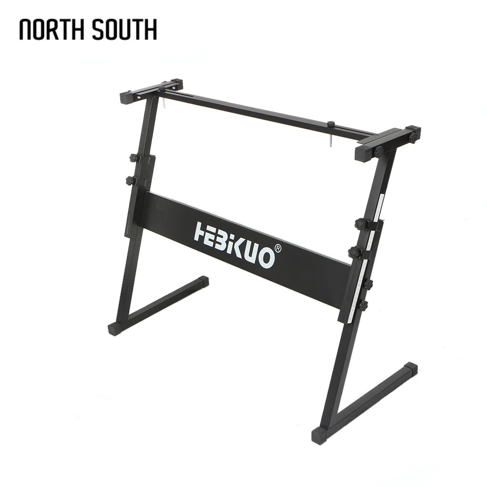 Factory Direct Foldable Durable Adjustable Height 54-82cm Z-Shape Keyboard Piano Stand for 54/61Keys - Beginners Lovers