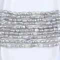 Zhuji Pearl 5-6mm Real Freshwater Pearls Natural Baroque Pearl Jewelry Bead Strand