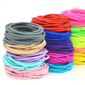 Hair Elastic Bands Soft Multicolor Hair Ponytail Holders Hair Ties Bobbles for Girls Kids Women