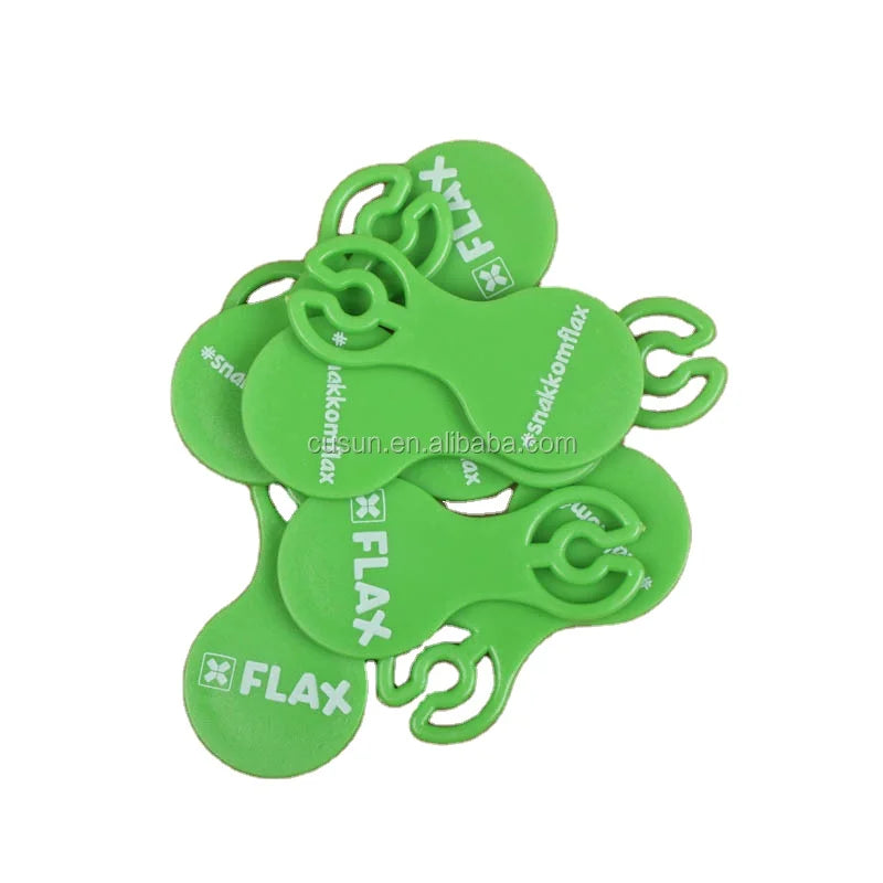 2024 BSCI Cheap Plastic Shopping Trolley Coin with Keyring
