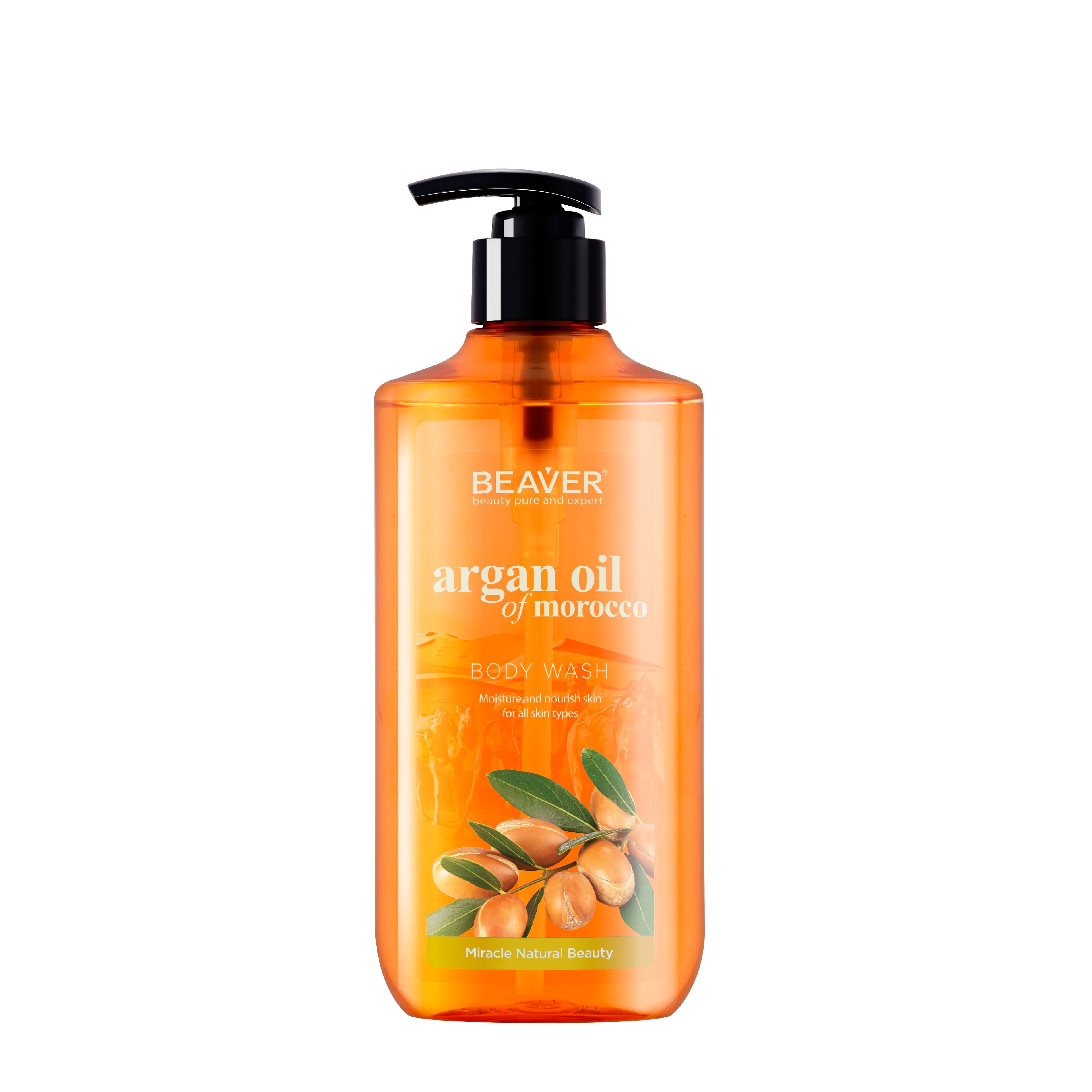 Beaver Argan Oil of Morocco Body Wash