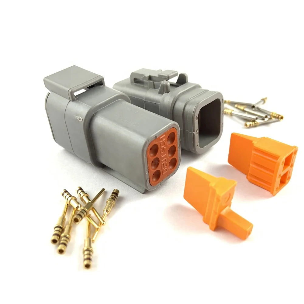Deutsch 6 Pin Connector Kit With Housing Genie Part 105329GT 105328GT