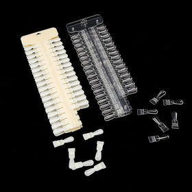 Double Sided Detachable Nail Color Display Nail Gel Polish Color Chart 72 Color Plastic Chart Palette Practise Artificial Tips