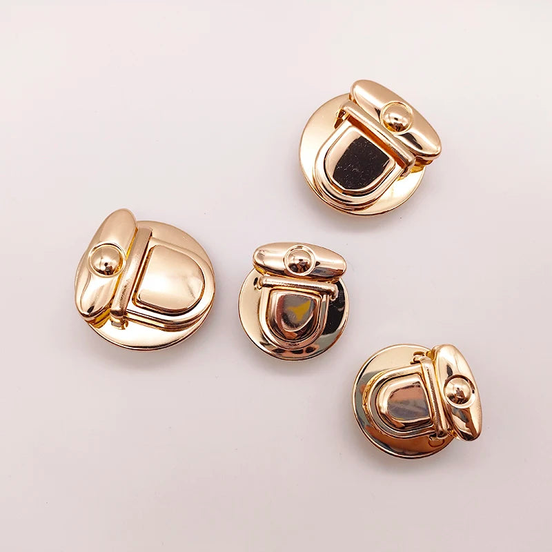 Wholesale Vintage Metal Strong Locks for Suitcase Luggage Bag Accessories with Gold Press Tongue Shape Design