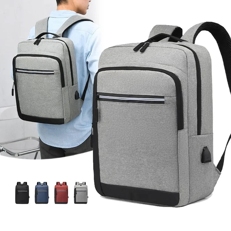 Custom Logo Durable Business Portable Laptop School Rucksack Bags Cheap 15.6'' Notebook Laptop Backpacks with USB