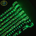 Custom Wholesale Decoration Masking Paper Tape Luminous Fluorescent Adhesive Washi Tape