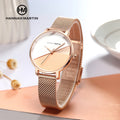 Hannah Martin Watch Factory Women Fashion Business Simple Dw Watch Ladies Japan Movement Waterproof 3 Bar OEM ODM Women Watch