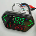 36V48V60V72V LCD Display Ibike for ELECTRIC SCOOTER EBIKE MTB With Screw at BACK Tricycle ATV Buggy  INSTRUMENT GAUGE DIY PART