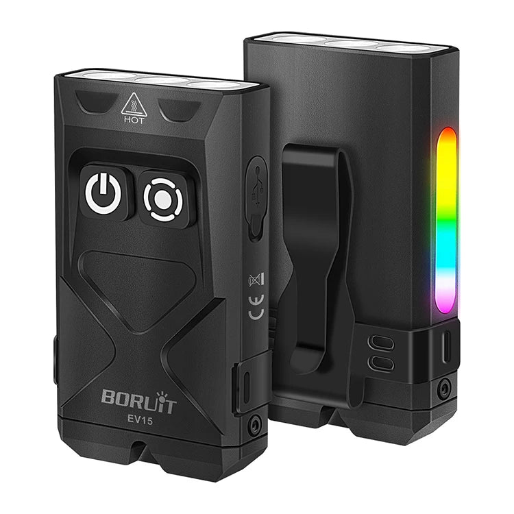 Boruit Custom Logo Aluminum Ip65 Waterproof Flashlight Changeable Powerful Long Range Rechargeable Mini Led Torch Light Torch