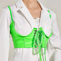 Corset Elastic Waist Belt for Women  Elastic Costume Cinch Waspie Corset Belt Bustiers Lace-up for Dress