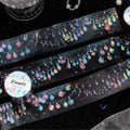 1Roll Tape Romantic Starlight Series Lighting Theme Landscaping Handbook Decorative Tape