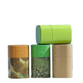 Custom Factory Wholesales Printing Airtight Empty Round Tea Packaging Metal Tea Coffee Cans Round Tin Container