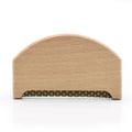 Custom Logo Eco Friendly Wooden Remover Sweater Tool Cashmere Pilling Wool Comb Portable Clothes Brush