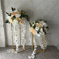 SPR Bridesmaids-Bouquet Decorative Silk Rose Orchid Hanging Wisteria Magnolia Elegant Wedding Artificial Flower Ball