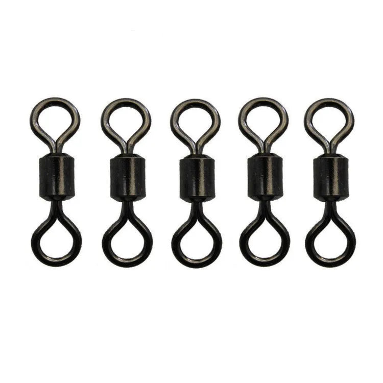 In-Stock Wholesale Stainless Steel Rolling Swivel Snaps & Swivels Chinese Fishing Tackle