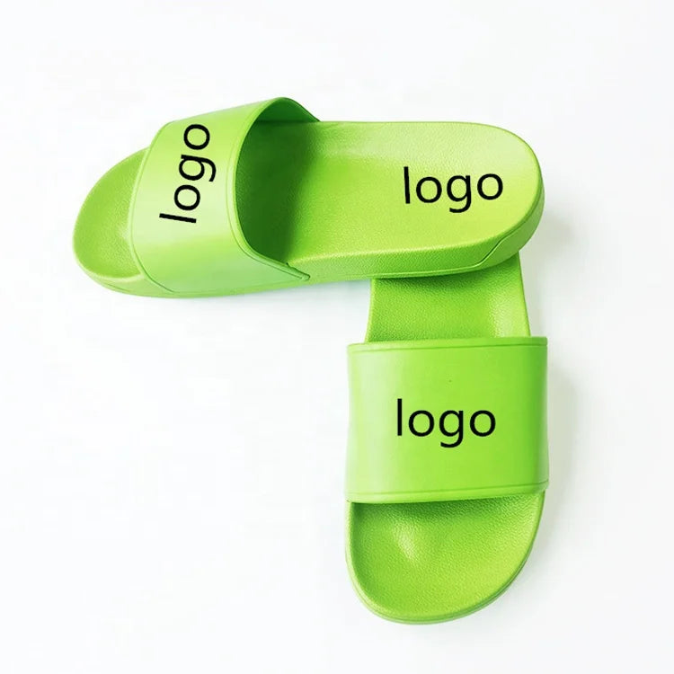 2025 Summer Outdoor Beach Blank Slippers Men Comfortable Plain Indoor Bathroom Sandals Slides