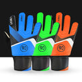 Professional Soccer Goalie Goalkeeper Gloves Full Finger  With Strong Grips Palms for Kids Boys Children