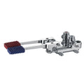 Dual Control Hot and Cold Brass Pedal Valve Modern Design Double Pedals Foot Operated Mixer Valve for Faucet Tap